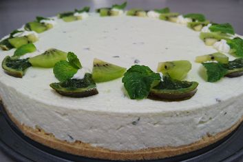 Mätový cheesecake Mojito