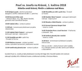 Kittelova pouť sv. Josefa - program