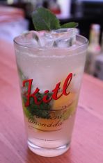 Mátová limonáda Kitl v originální sklenici