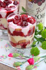 Recept na višňové trifle od Kitl