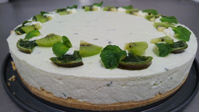 Recept na mätový cheesecake Mojito