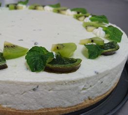 Recept na mätový cheesecake Mojito Kitl