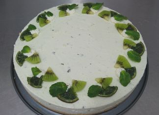 Mätový cheesecake Mojito od Kitl