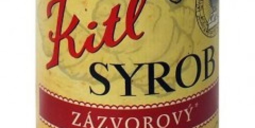 Novinka Kitl Syrob Zázvorový