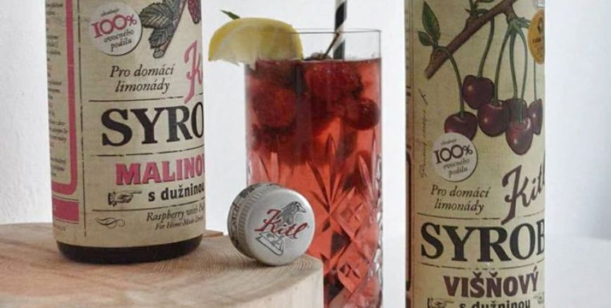 Osviežujúca višňová domáca limonáda Kitl