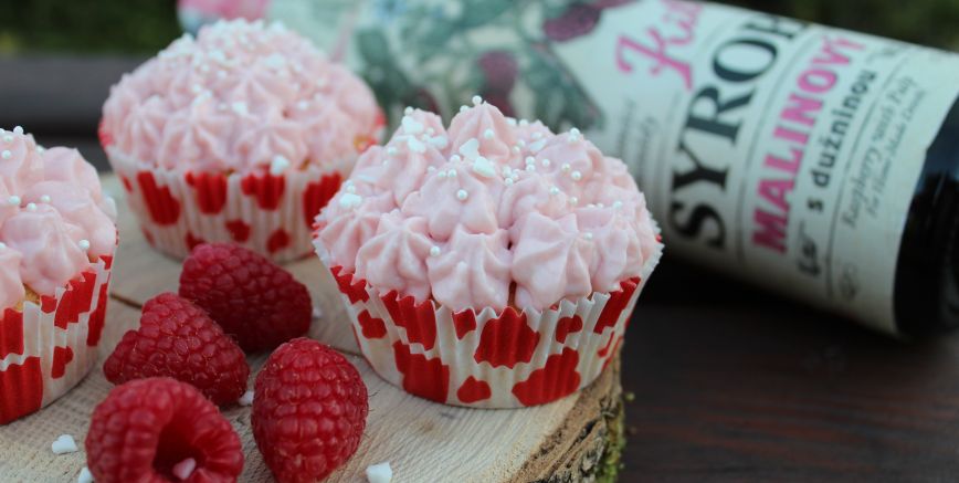 Kitl Malinové cupcakes s mascarpone