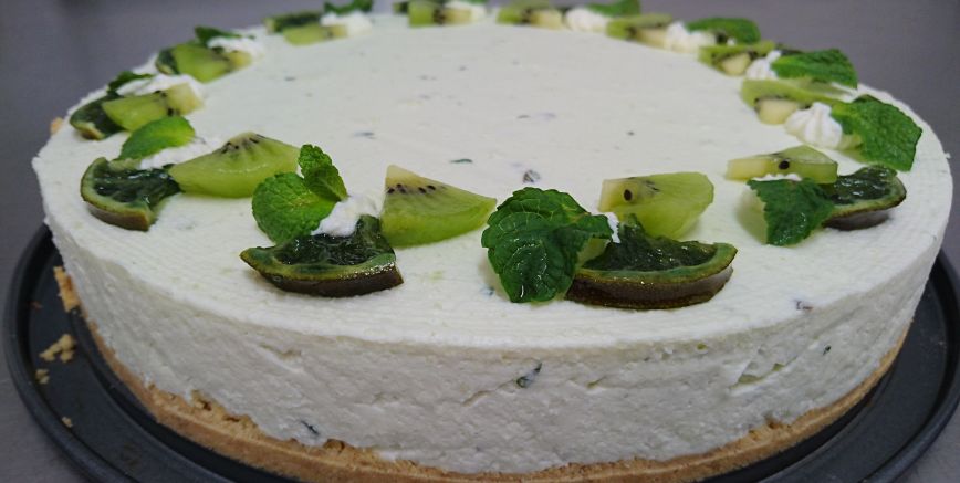 Mätový cheesecake Mojito