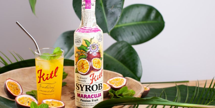 Osviežujúca maracujová limonáda